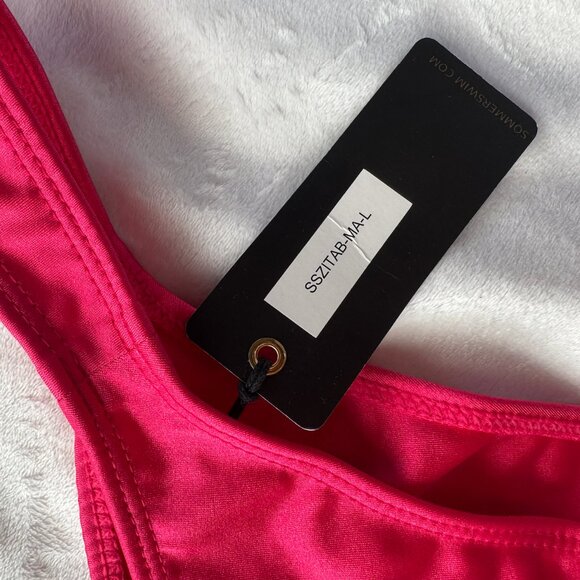 SOMMER Swim - ZITA Magenta - Cheeky Bikini Bottoms - Picture 3 of 5